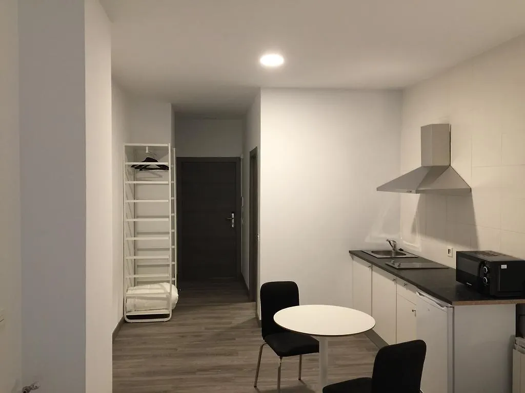 Room And Kitchen Bilbao Apartment