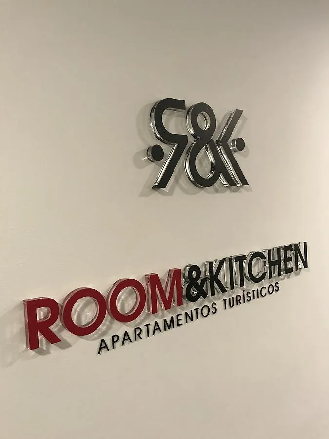 Apartment Room And Kitchen Bilbao