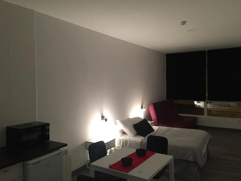 Room And Kitchen Bilbao Apartment