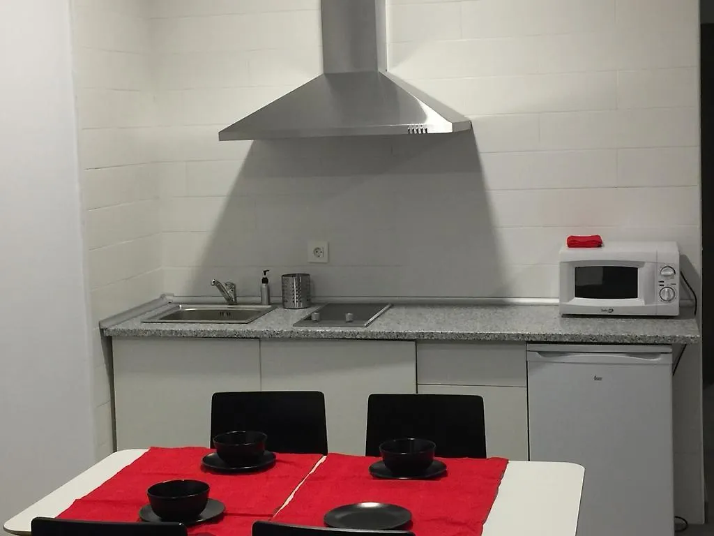 Apartment Room And Kitchen Bilbao