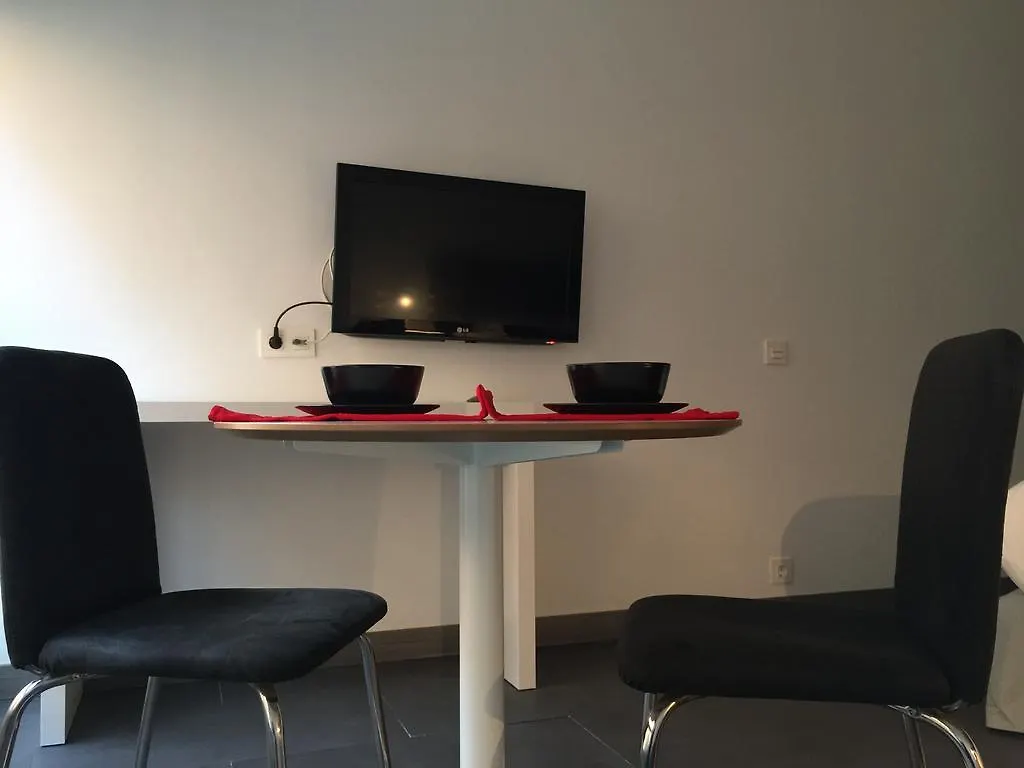 Apartment Room And Kitchen Bilbao Spain