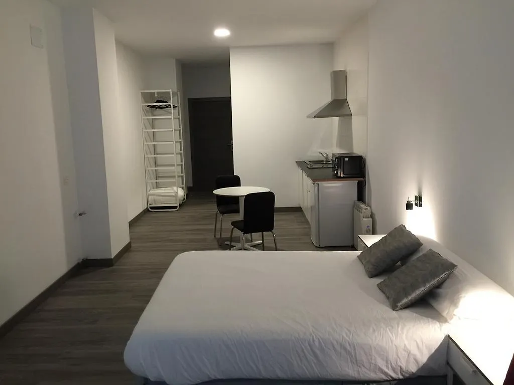 Apartment Room And Kitchen Bilbao